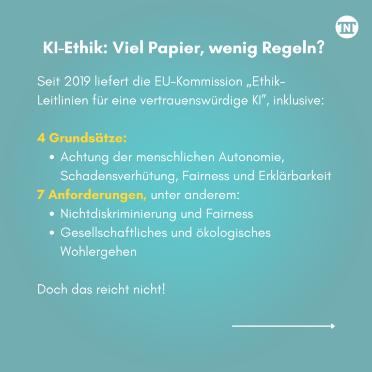 Viel Papier und wenig Regeln?