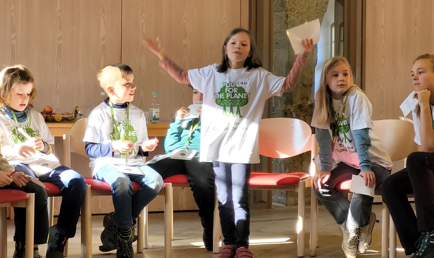 Baum Akademie 2024 in Sachsen; Kinder Planspiel