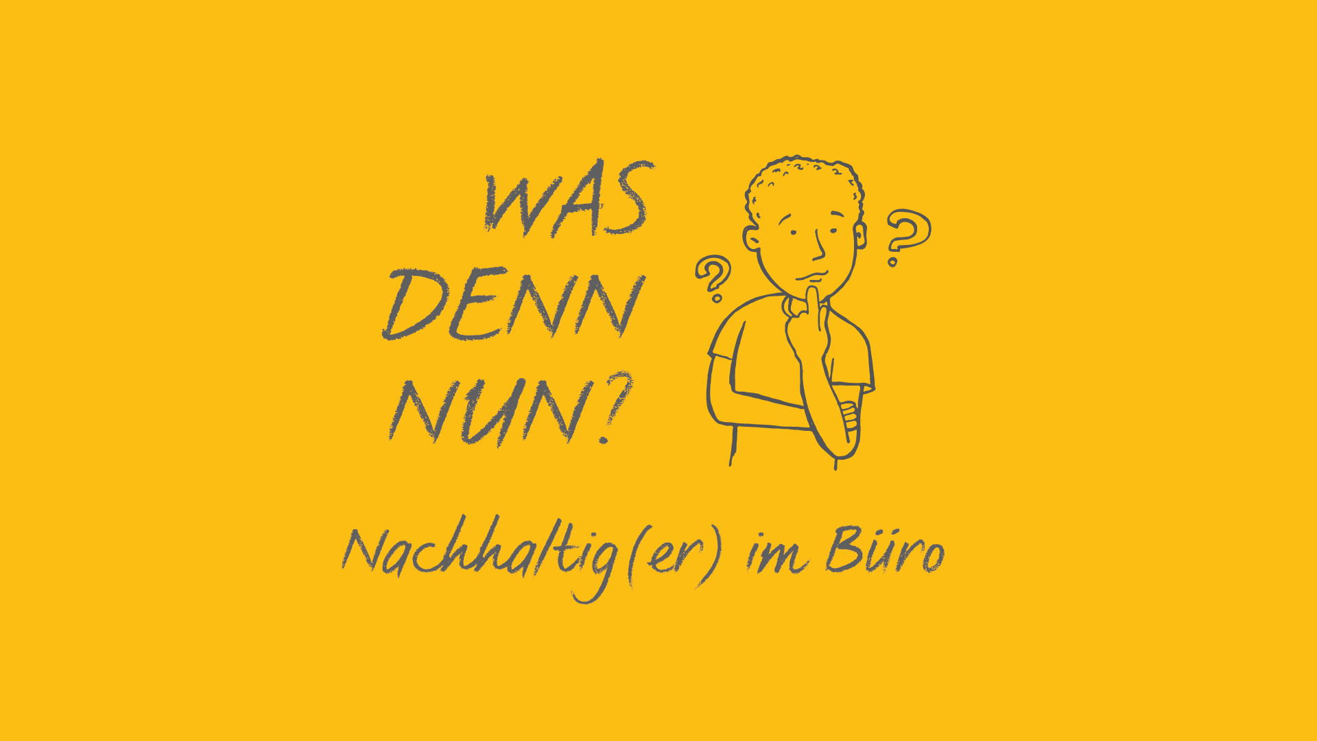 Büro und Homeoffice: Wie geht's nachhaltig?