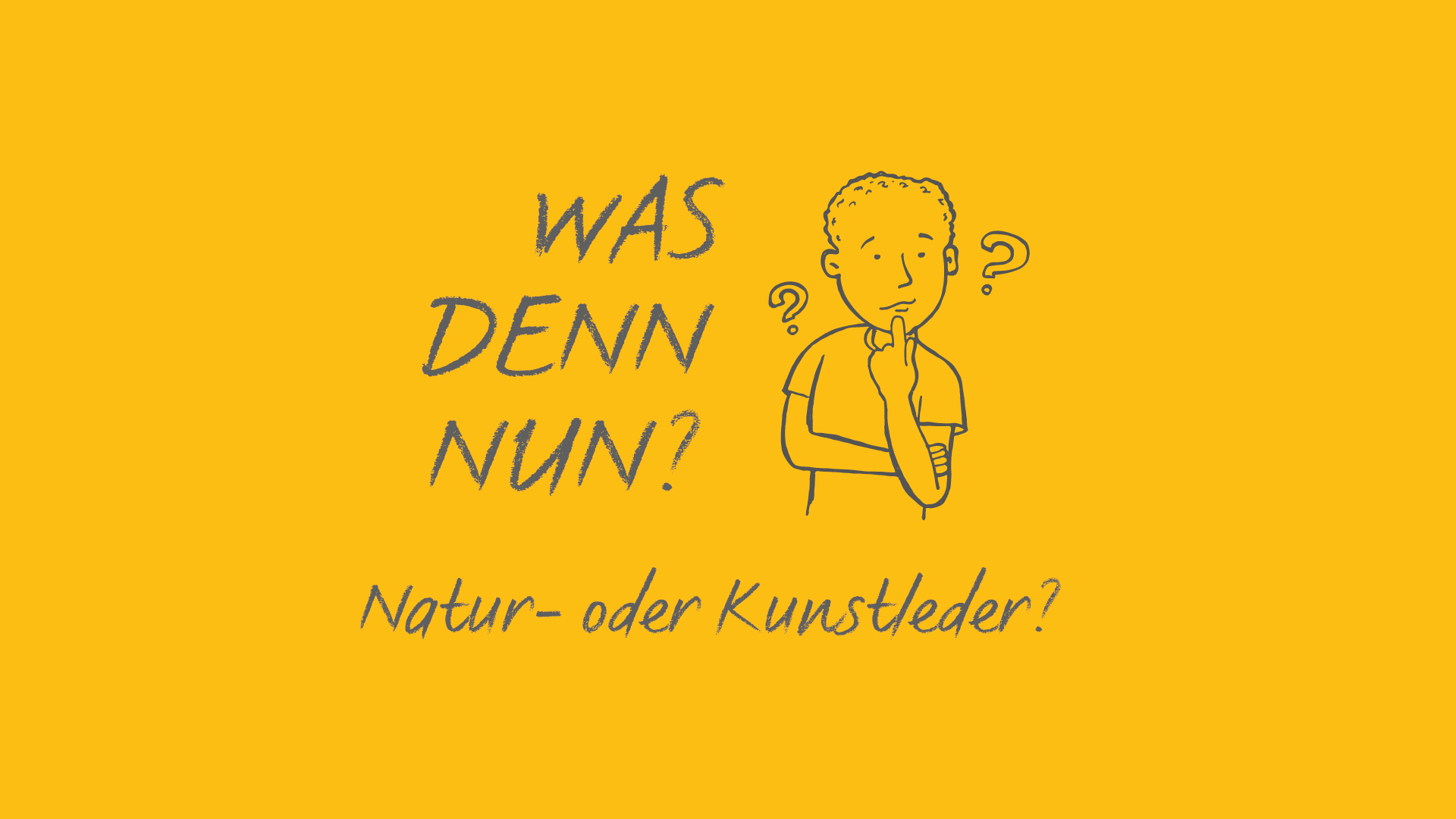 Kunstleder oder Naturleder?