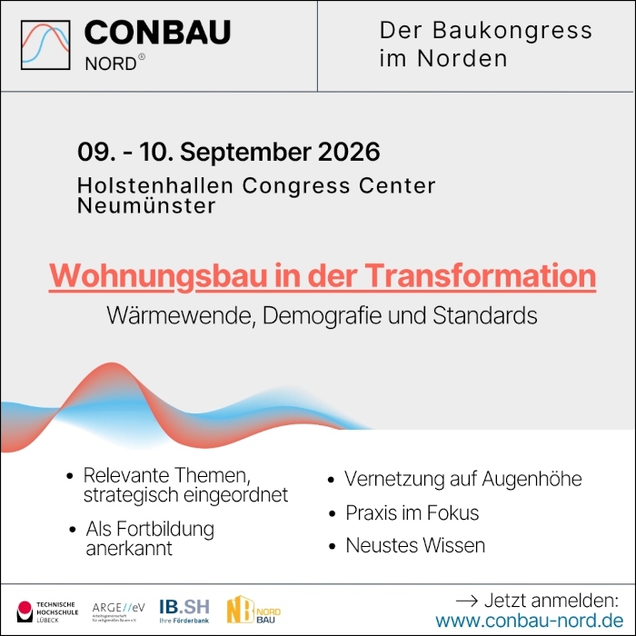 Programm der CONBAU Nord 2026 mit Tina Teucher