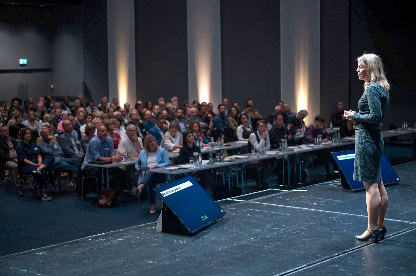 Speaker Nachhaltigkeit Frau Tina Teucher © Martin Bichsel Wohnbaugenossenschaft Schweiz