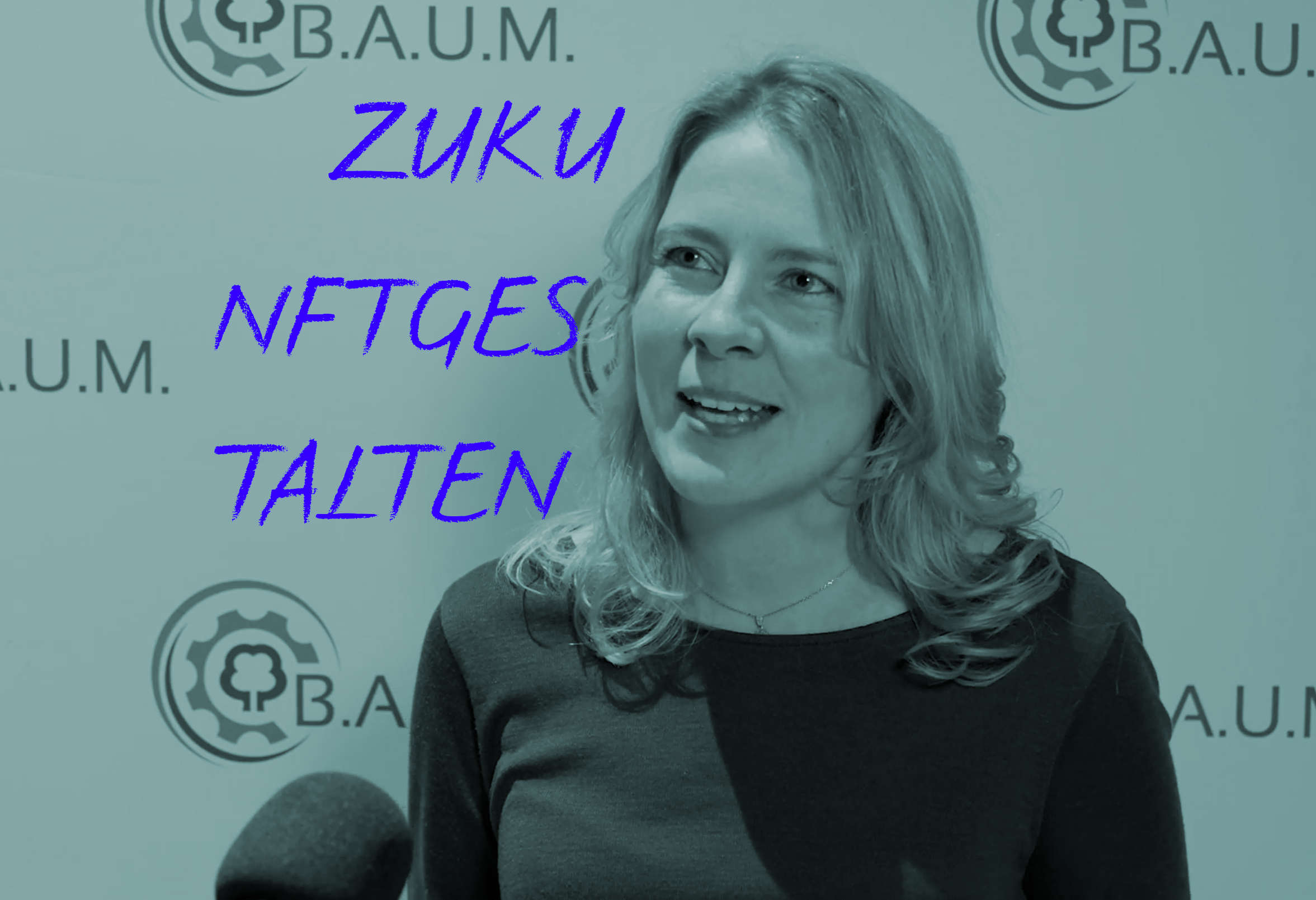 Tina Teucher bei B.A.U.M.-Jahrestagung; Moderatorin; Interview Generation Restoration