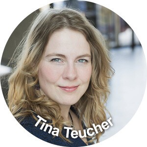 rundes Bild von Tina Teucher, Moderatorin für Nachhaltigkeit