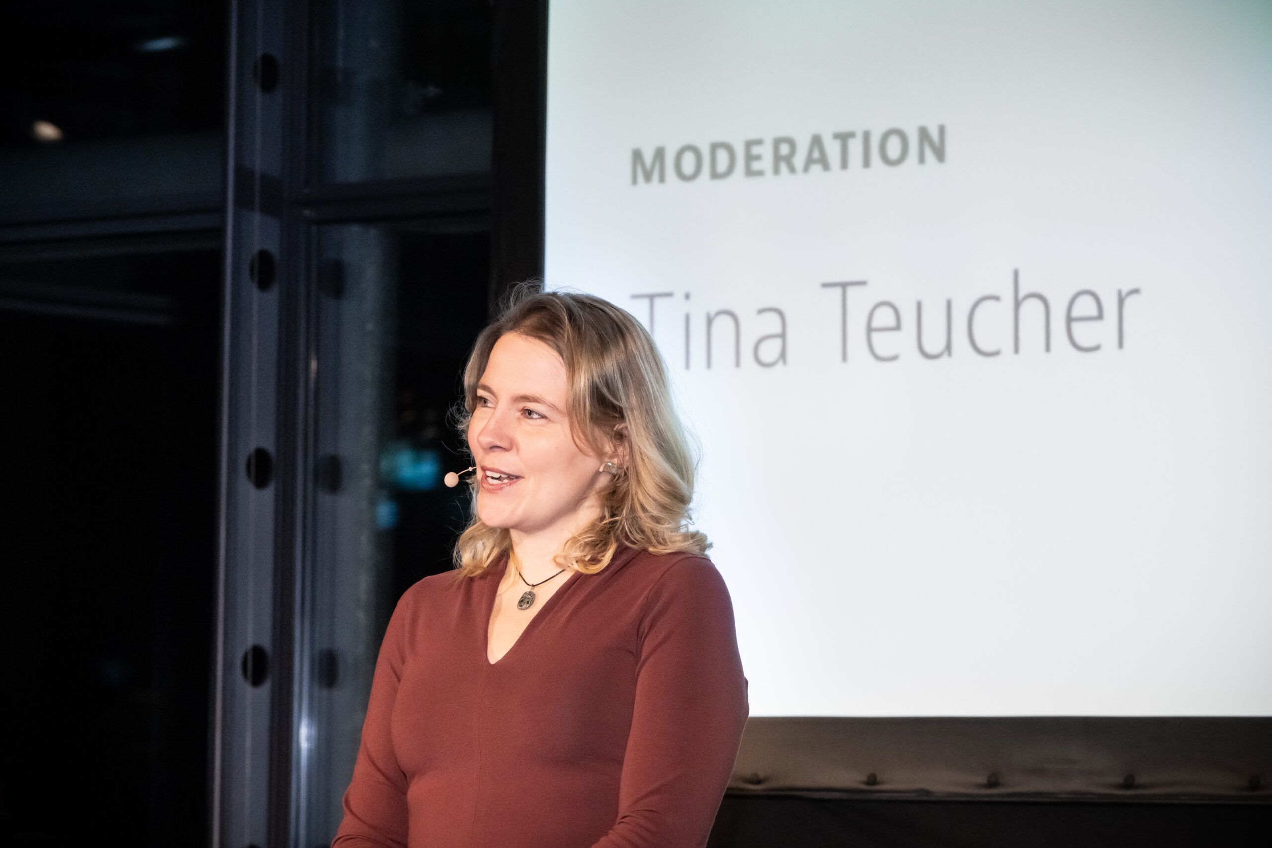 Tina Teucher moderiert Ingenieurbaupreis Verleihung