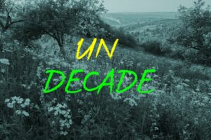 Biodiverse Meadow; Text: UN DECADE