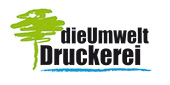 Logo die Umwelt Druckerei